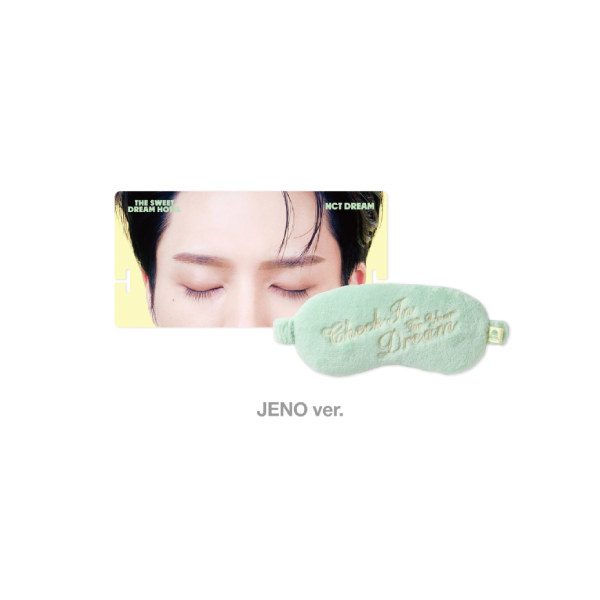 NCT DREAM Eye Mask Set 2026 NCT DREAM 10th Anniversary Party THE SWEET DREAM HOTEL POP UP Official MD JENO Ver - main image