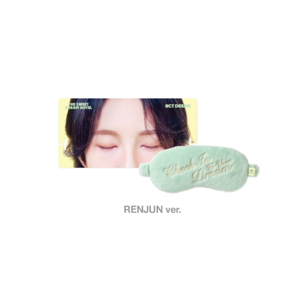 NCT DREAM Eye Mask Set 2026 NCT DREAM 10th Anniversary Party THE SWEET DREAM HOTEL POP UP Official MD RENJUN Ver - main image