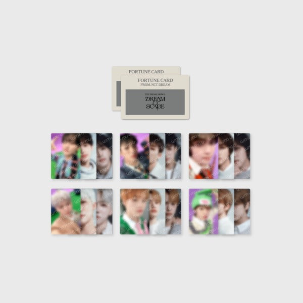 NCT DREAM Fortune Scratch Card THE DREAM SHOW 3 DREAM SCAPE MD - main image