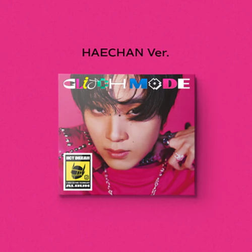 NCT DREAM Glitch Mode 2nd Album Digipack Haechan Ver.