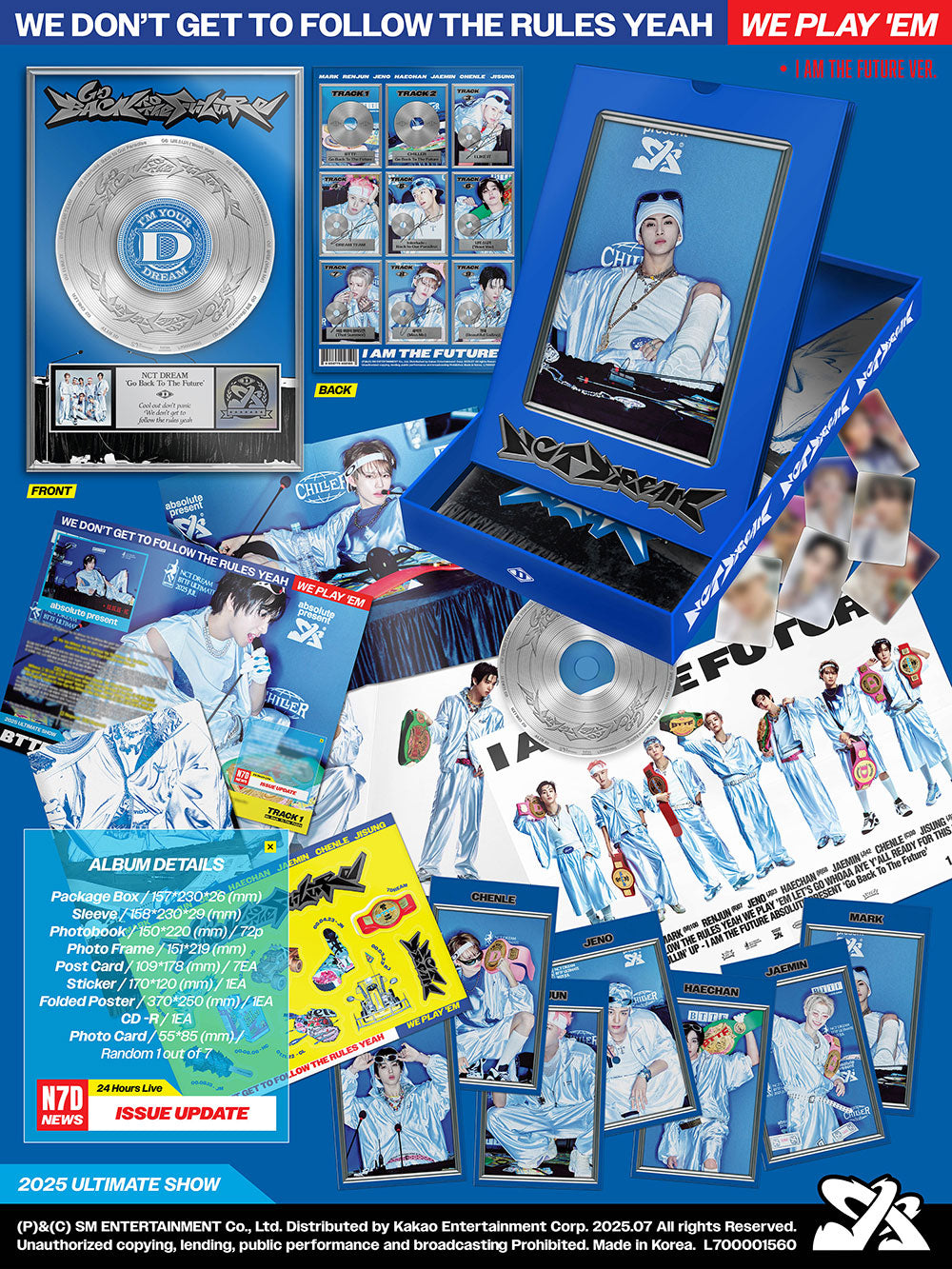 NCT DREAM Go Back To The Future 特典 8枚セット NCT DREAM - Go Back To The Future [5th Album - I AM THE