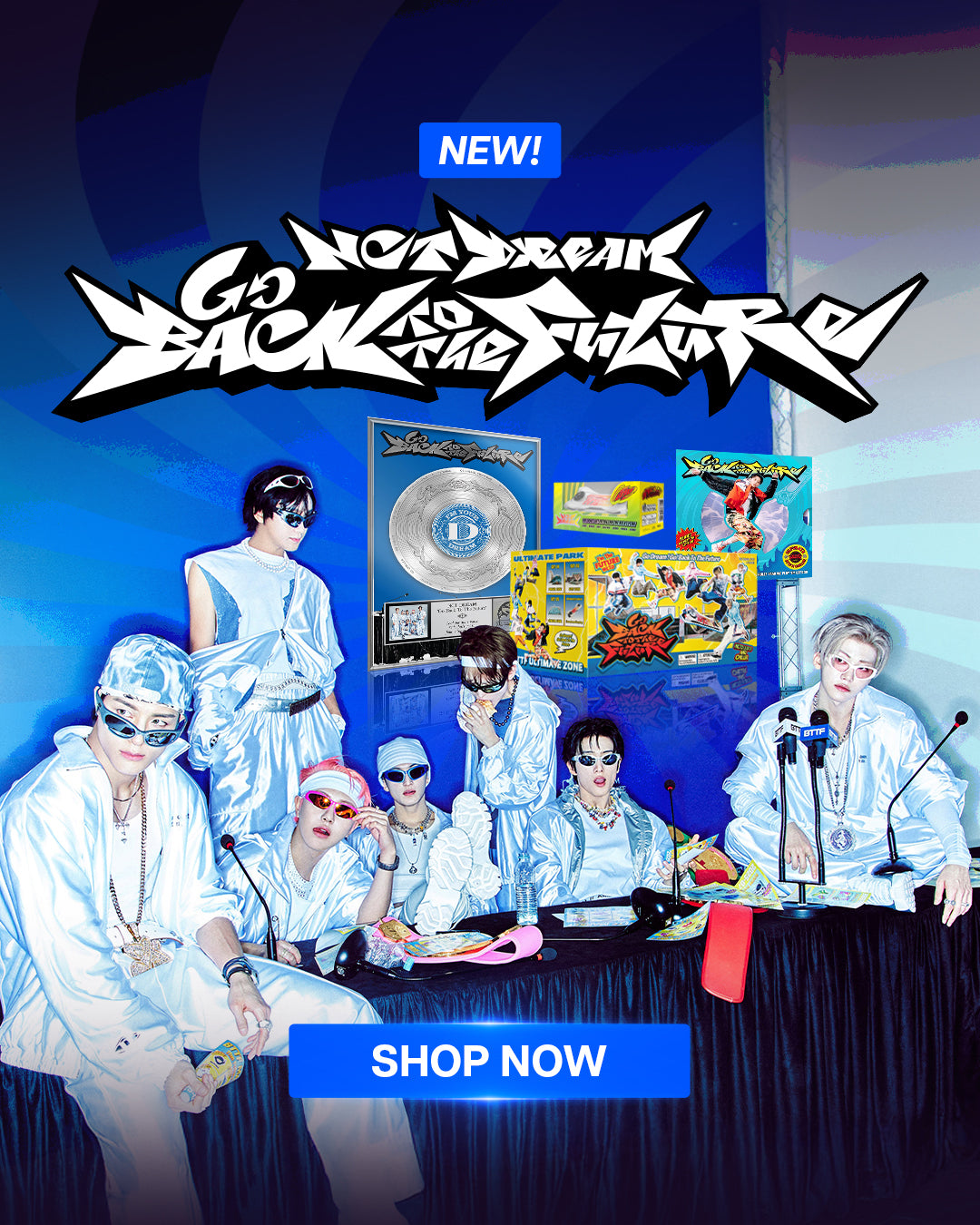 NCT DREAM Go Back To The Future Banner Mobile