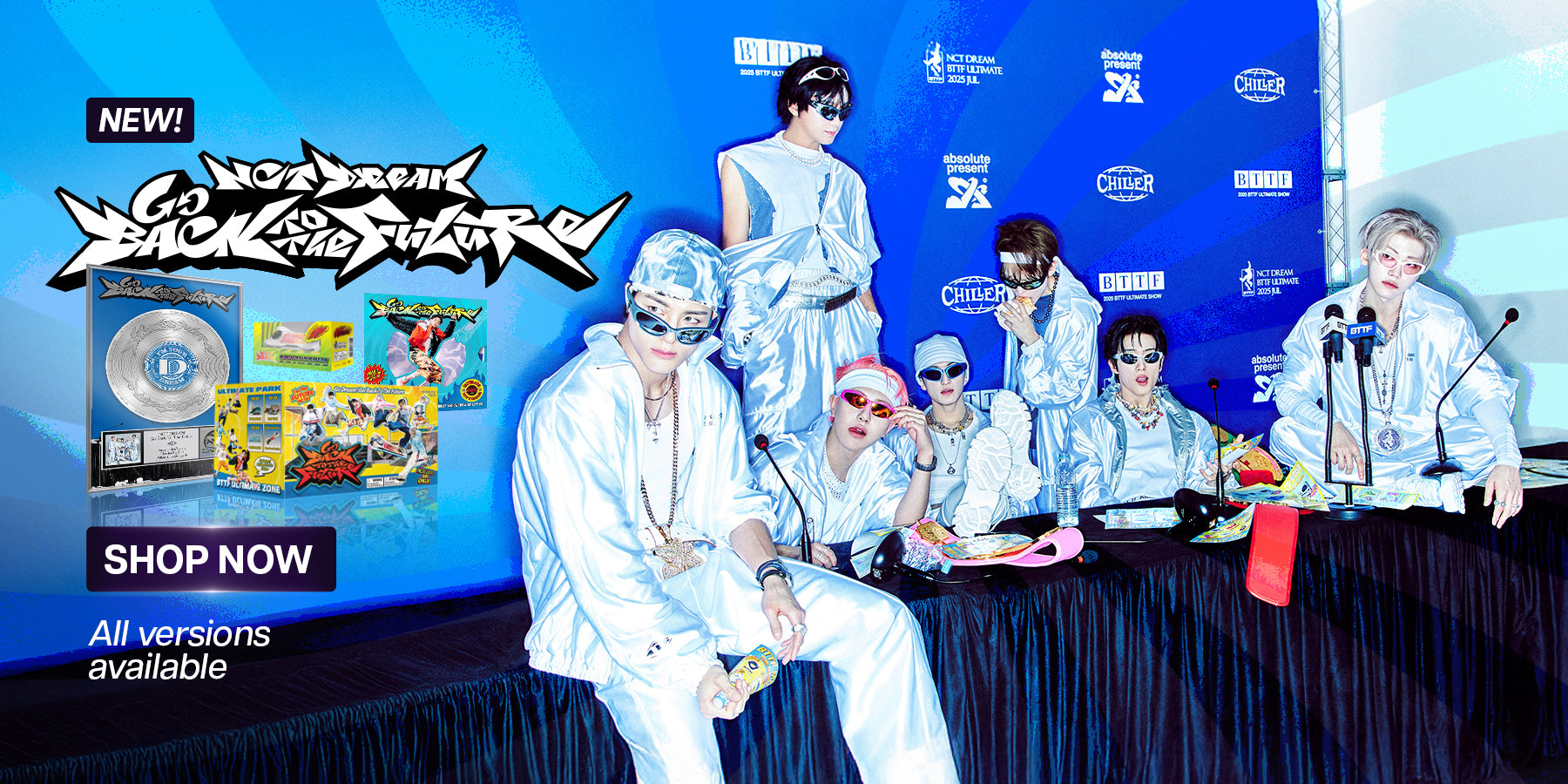 NCT DREAM Go Back To The Future Banner