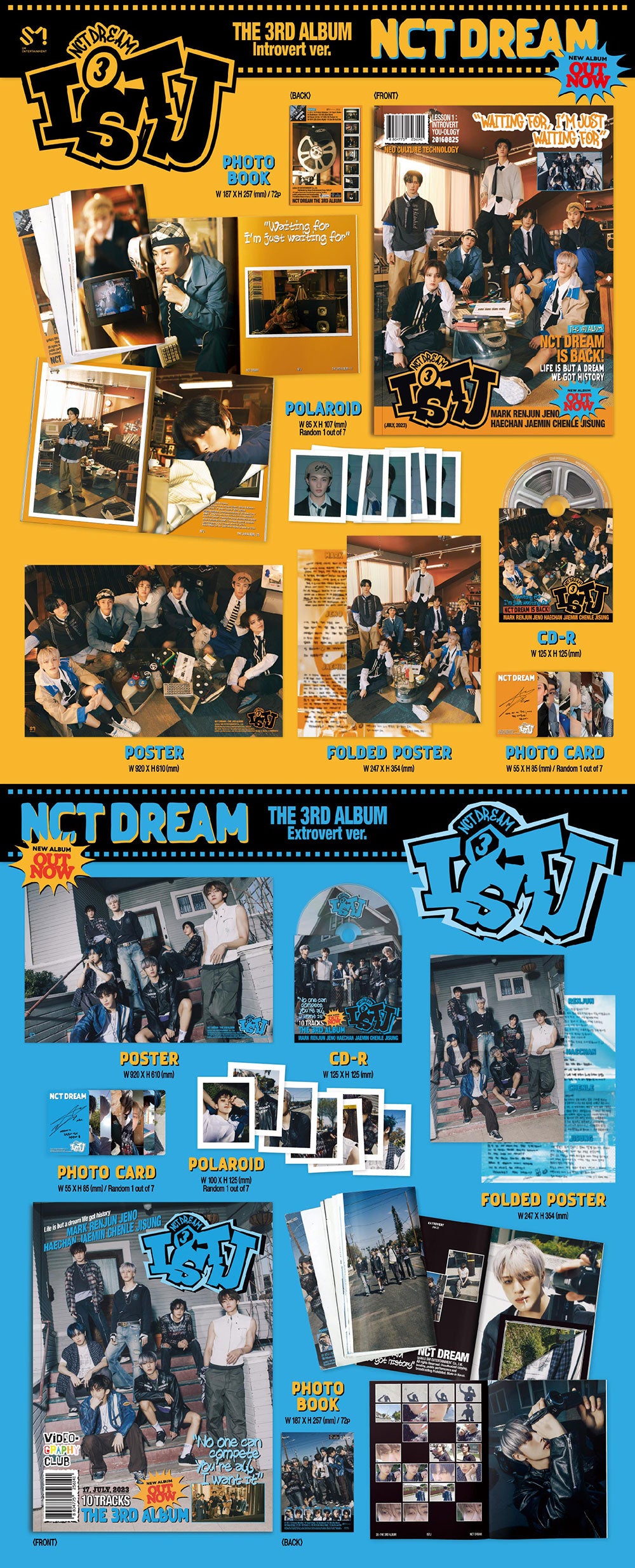 NCT DREAM - ISTJ [3rd Album - Photobook Ver.]