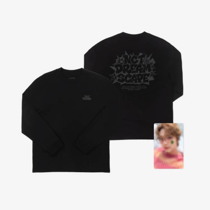 NCT DREAM Long Sleeve Set BLACK Ver 2024 NCT DREAM THE DREAM SHOW 3 DREAMSCAPE Finale Official MD - main image
