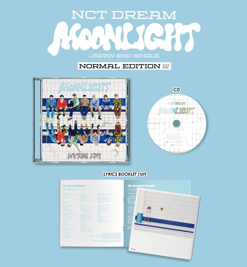 NCT DREAM - Moonlight [2nd JP Single Album - Regular Edition]