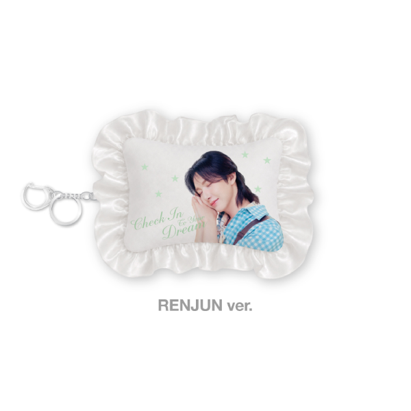 NCT DREAM Pillow Keyring 2026 NCT DREAM 10th Anniversary Party THE SWEET DREAM HOTEL POP UP Official MD RENJUN Ver - main image