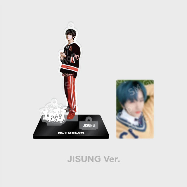 NCT DREAM POP UP ACRYLIC STAND KEY RING DREAM Agit Lets get down - JISUNG Version- main image