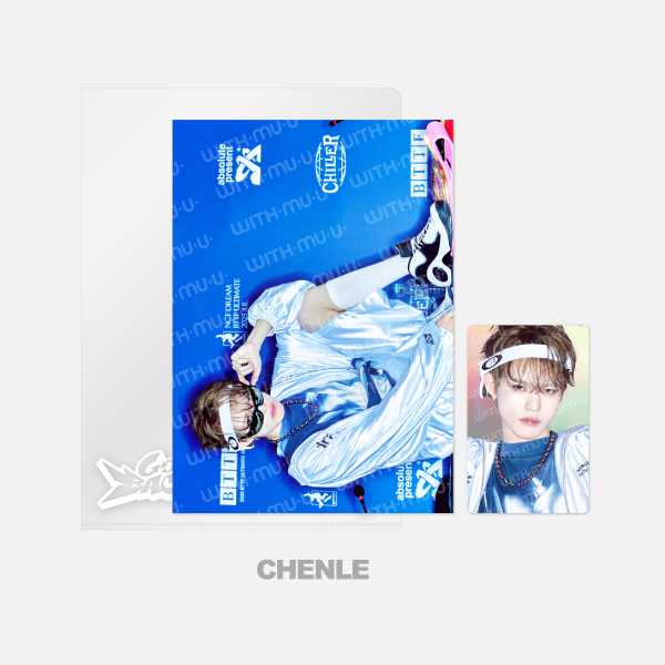 NCT DREAM Postcard and Hologram Photocard Set 2025 NCT DREAM POP UP TIME RIDERS Official MD - CHENLE Version