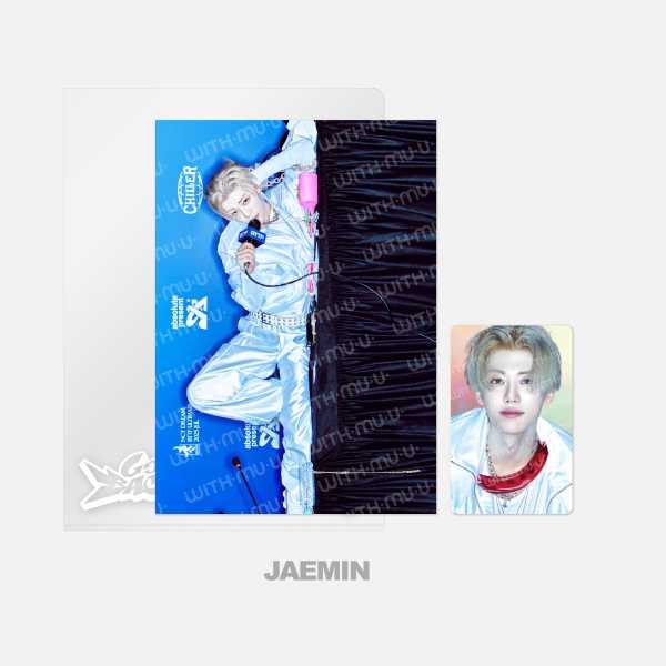 NCT DREAM Postcard and Hologram Photocard Set 2025 NCT DREAM POP UP TIME RIDERS Official MD - JAEMIN Version