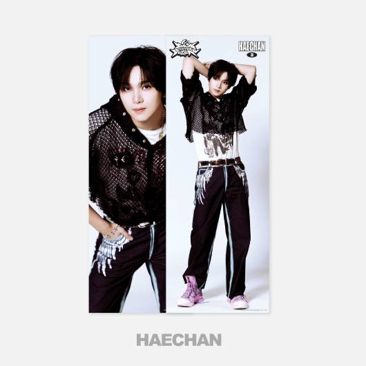 NCT DREAM Poster 2025 NCT DREAM POP UP TIME RIDERS Official MD - HAECHAN Version