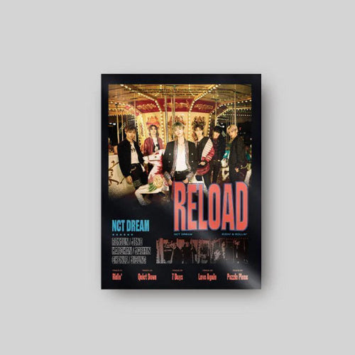 NCT DREAM Reload 4th Mini Album Photobook Ridin&#39; Ver.