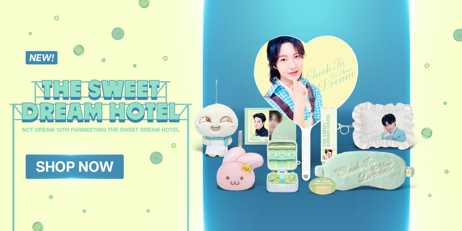 NCT DREAM THE SWEET DREAM HOTELPOP UP MD - Banner
