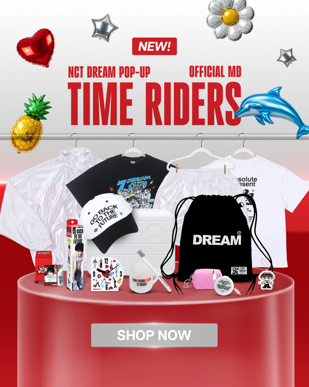 NCT DREAM TIME RIDER Banner Mobile