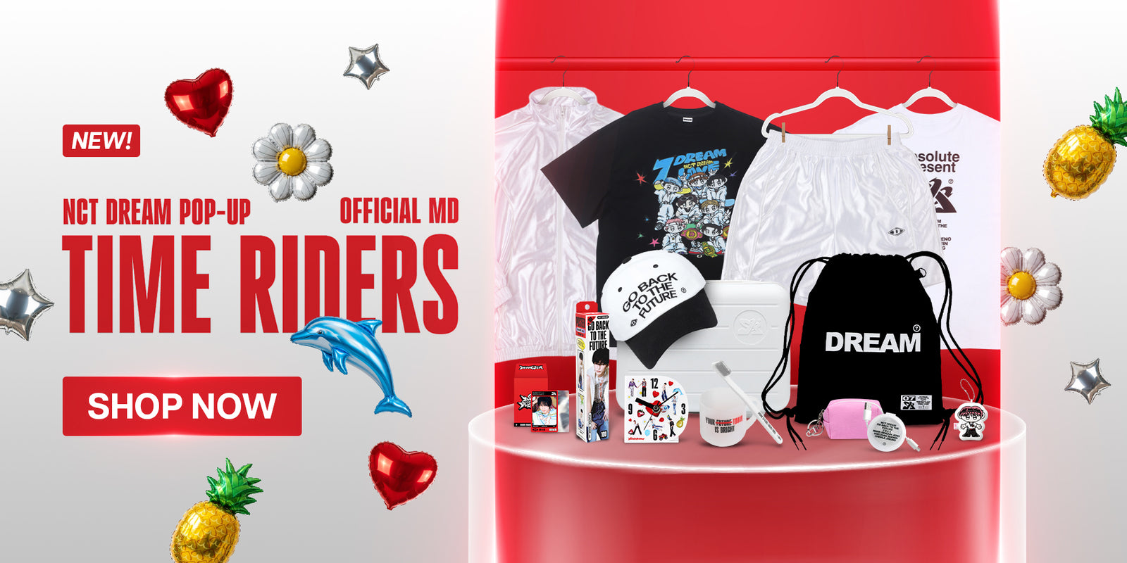 NCT DREAM TIME RIDER Banner
