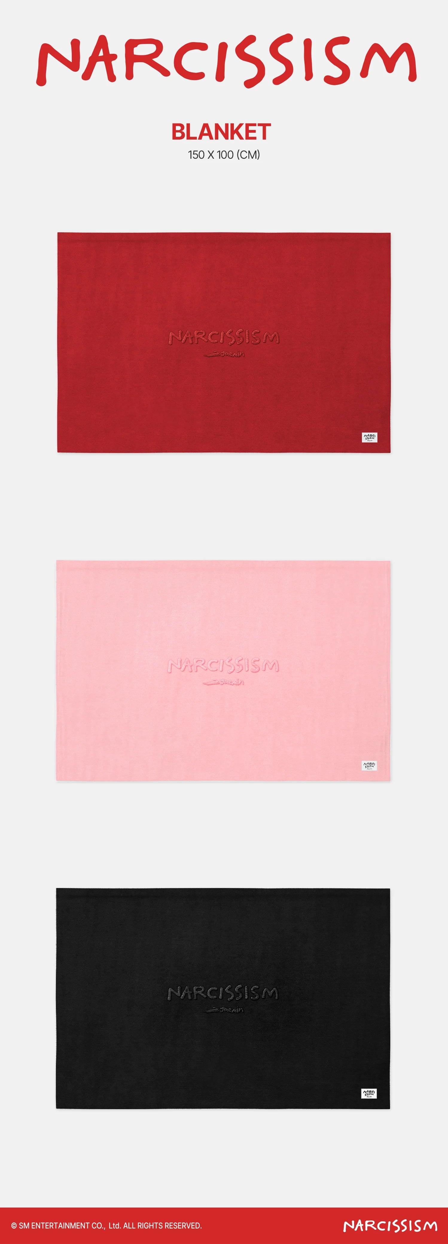 JAEMIN - Blanket [NARCISSISM 1st Photo Exhibition 2nd Official MD JAEMIN - Blanket [NARCISSISM 1st Photo Exhibition 2nd Official MD