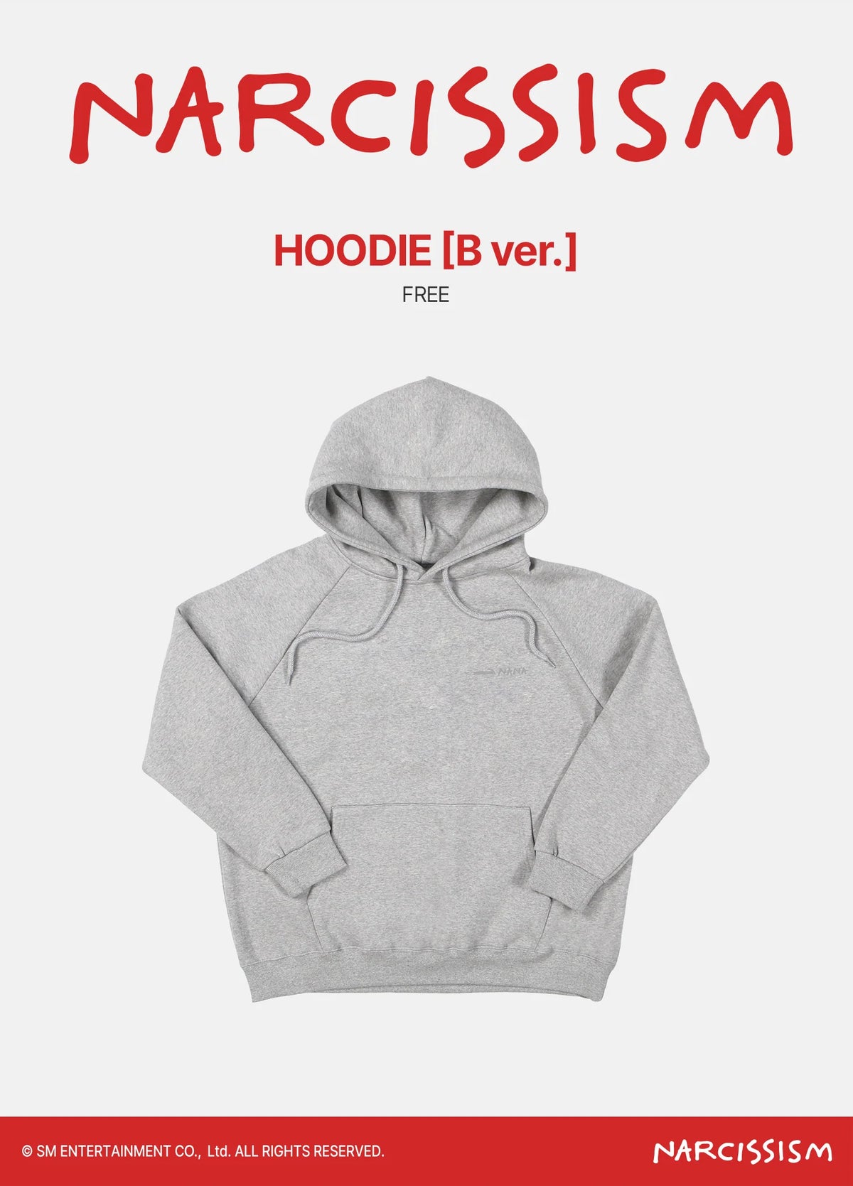 JAEMIN - Hoodie (B Ver.) [NARCISSISM 1st Photo Exhibition 2nd