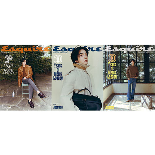 NCT JUNGWOO Cover ESQUIRE October 2025 - main image