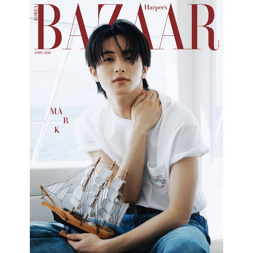 NCT MARK Cover Harpers BAZAAR April 2026 B Ver - main image