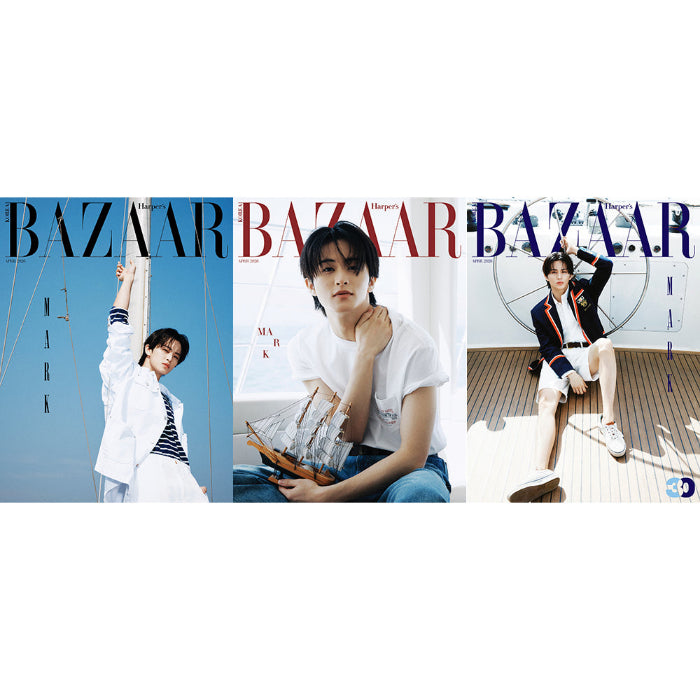 NCT MARK Cover Harpers BAZAAR April 2026 - main image