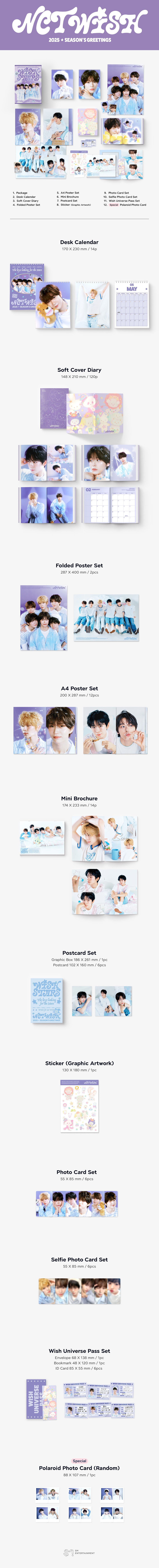 [PRE-ORDER] NCT WISH - 2025 Season's Greetings