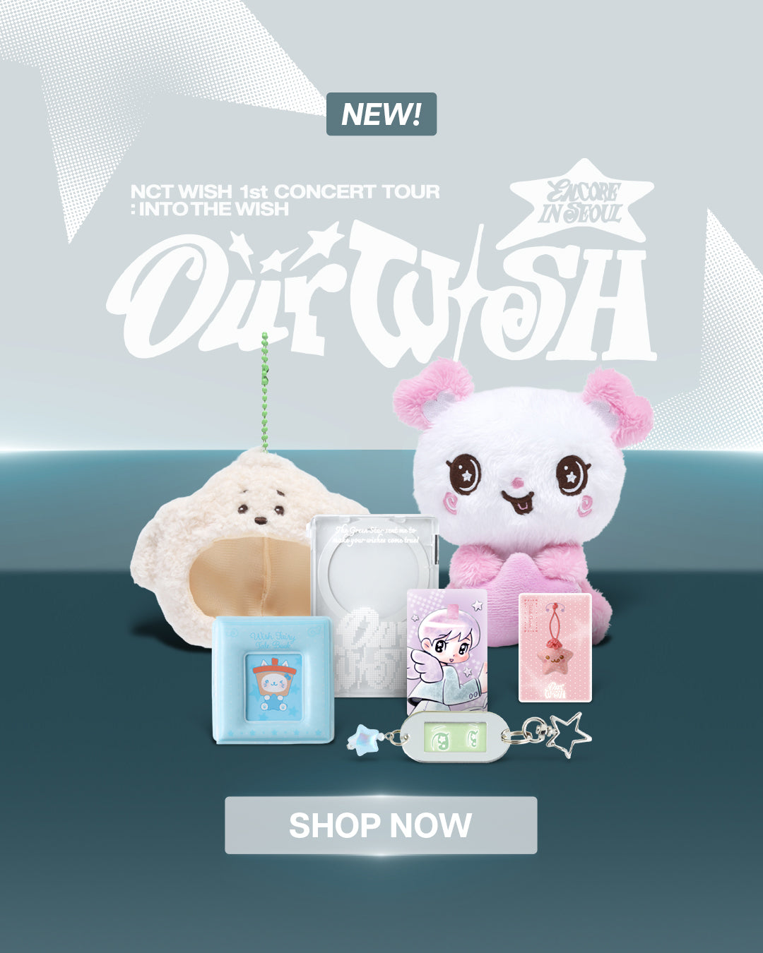 NCT WISH 2026 NCT WISH INTO THE WISH Our WISH Encore Official MD - Mobile Banner