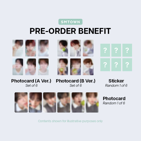 NCT WISH 2027 Seasons Greetings Set LOVESICK WISHES - SMTOWN POBs