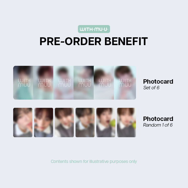 NCT WISH 2027 Seasons Greetings Set LOVESICK WISHES - Withmuu POBs