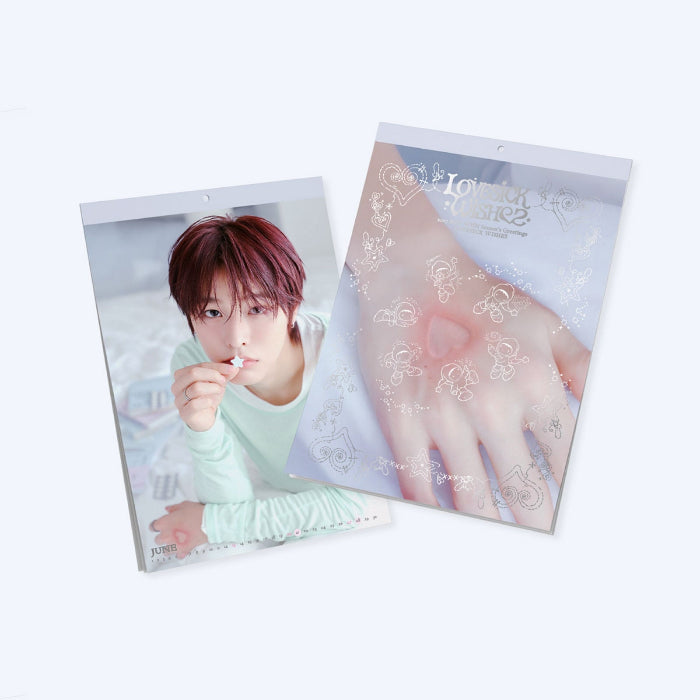 NCT WISH 2027 Seasons Greetings Wall Calendar LOVESICK WISHES - main image