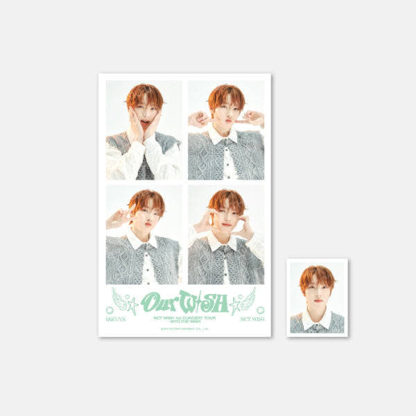 NCT WISH 4-Cut and ID Photo Set INTO THE WISH Our WISH 1st Concert Tour Official MD - Main Image