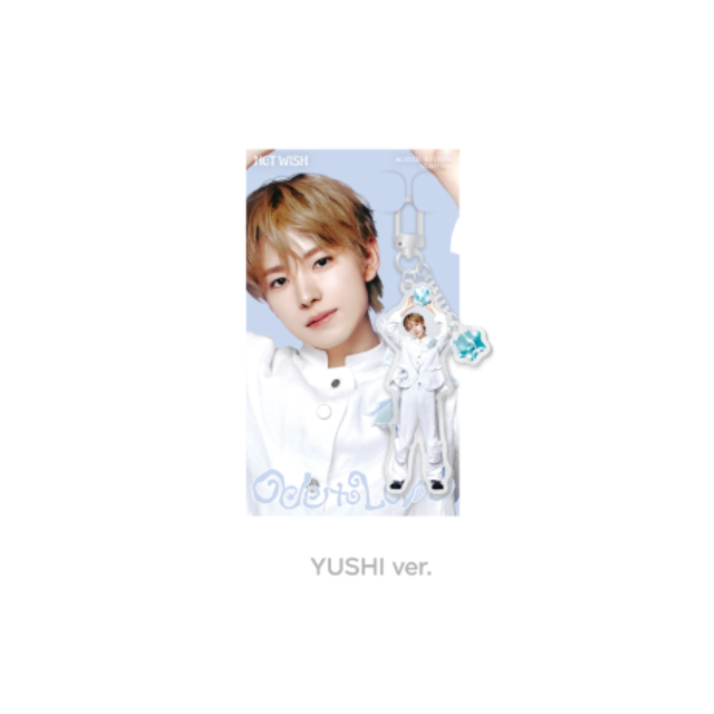 NCT WISH Acrylic Keyring 2026 NCT WISH The 1st Album Ode to Love POP UP Official MD - YUSHI Ver - Main Image