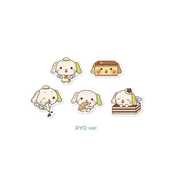 NCT WISH Deco Sticker Set WISH BAKERY Pop Up Official MD RYO Ver - main image