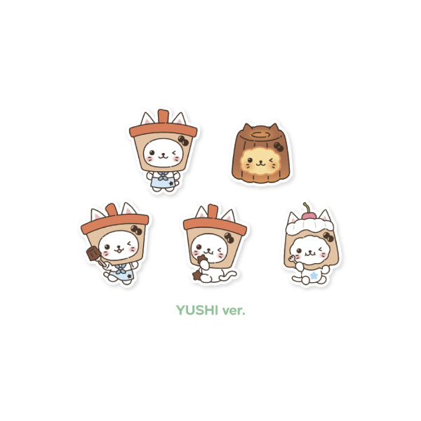 NCT WISH Deco Sticker Set WISH BAKERY Pop Up Official MD YUSHI Ver - main image