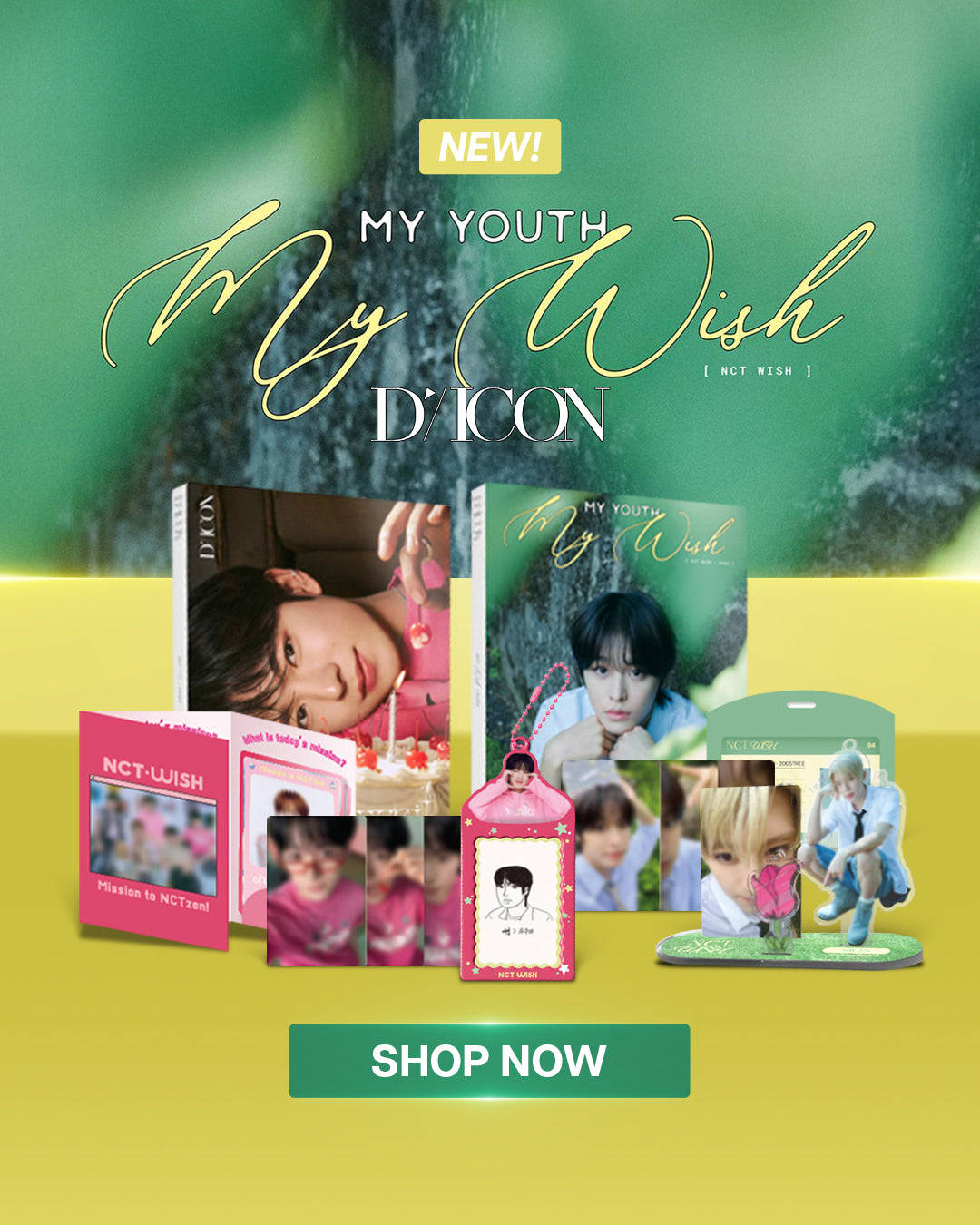 NCT WISH DICON Issue N 29 - Banner Mobile