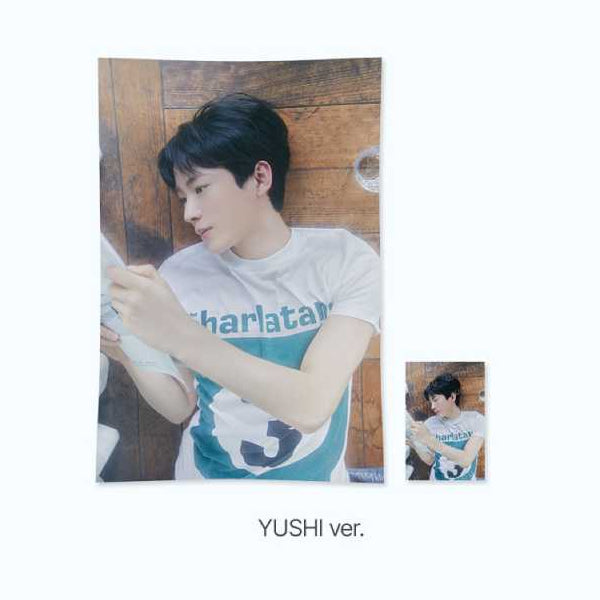 NCT WISH Fabric Poster Set 2025 NCT WISH The 1st Photo Exhibition ONE SUMMER WISH Official MD - YUSHI Version