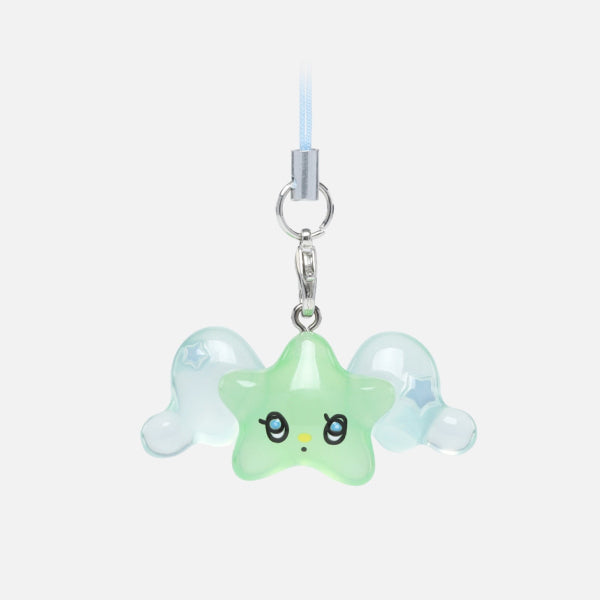 NCT WISH GLOW-IN-THE-DARK Mini WICHU Keyring INTO THE WISH Our WISH 1st Concert Tour Official MD - Main Image