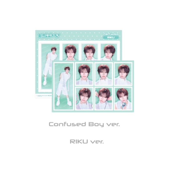 NCT WISH ID Photo Set WISH LAND POP-UP Official MD - Confused Boy RIKU Ver - Main Image