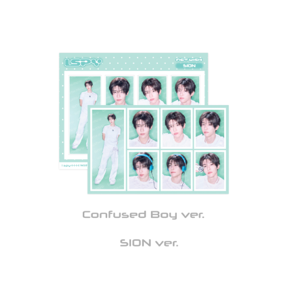 NCT WISH ID Photo Set WISH LAND POP-UP Official MD - Confused Boy SION Ver - Main Image