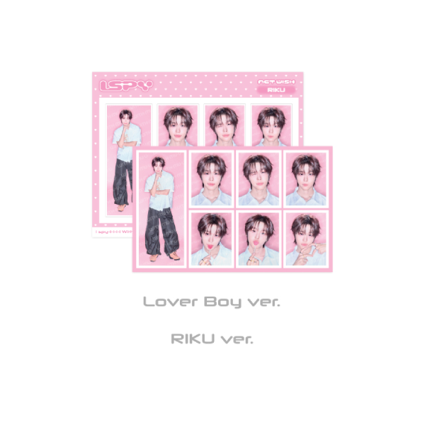 NCT WISH ID Photo Set WISH LAND POP-UP Official MD - Lover Boy RIKU Ver - Main Image