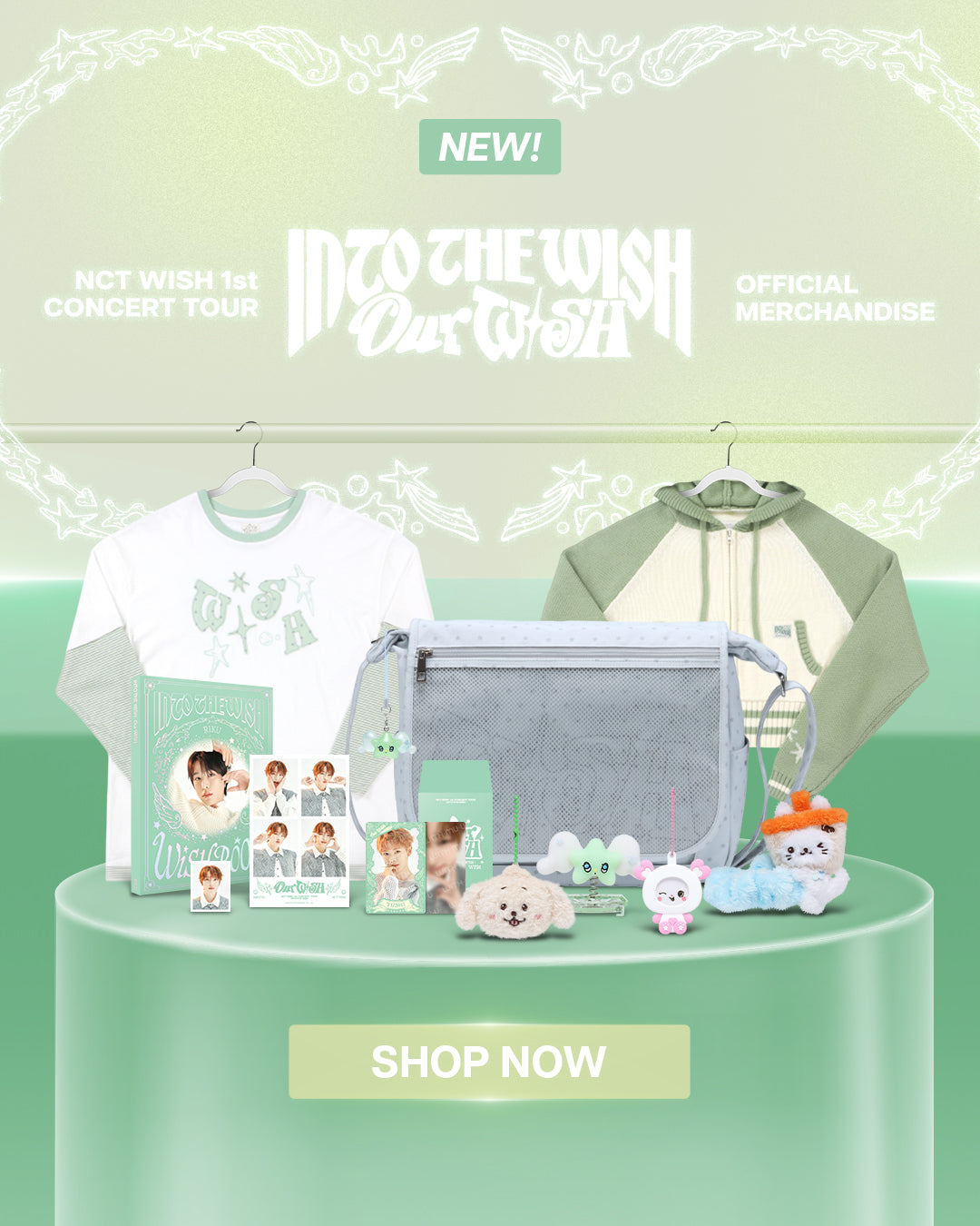 NCT WISH INTO THE WISH Our WISH - Mobile Banner