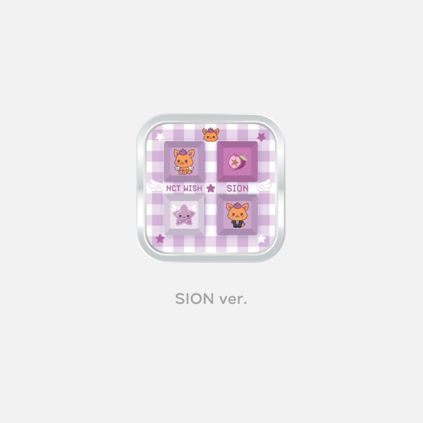 NCT WISH Keyboard Key Cap 2025 NCT WISH ASIA TOUR LOG in SEOUL Official MD - Sion Ver image