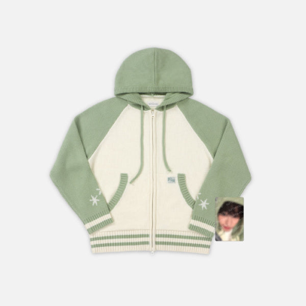 NCT WISH Knit Zip-Up Hoodie Set INTO THE WISH Our WISH 1st Concert Tour Official MD - Main Image