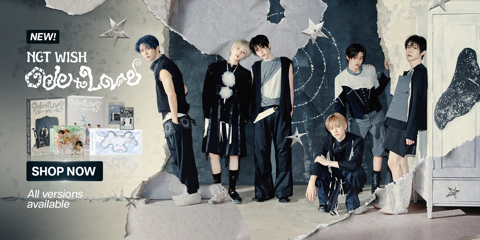 NCT WISH Ode to Love Album  - Banner