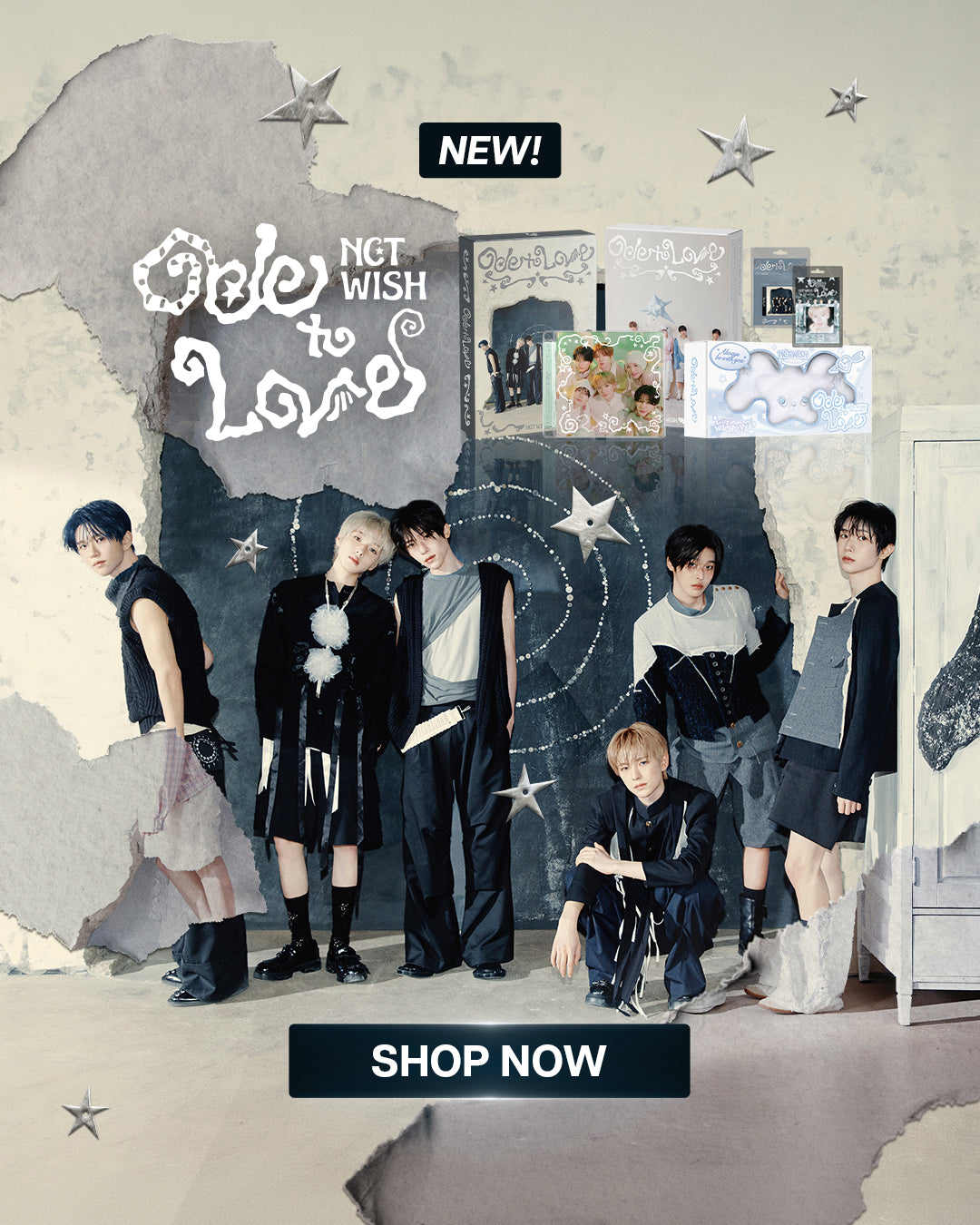 NCT WISH Ode to Love Album - Mobile Banner