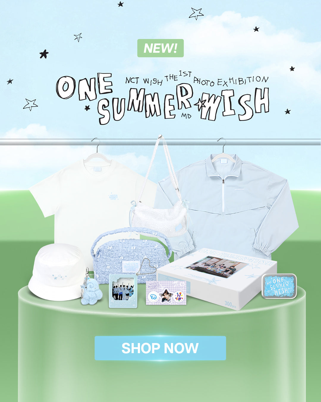 NCT WISH One Summer Wish Banner Mobile