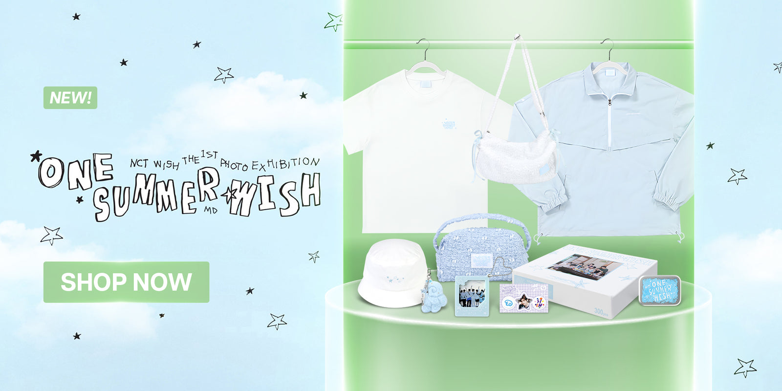 NCT WISH One Summer Wish Banner