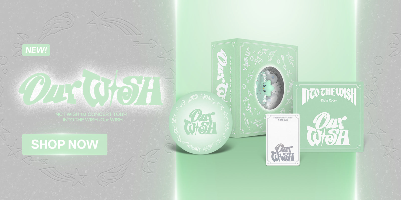 NCT WISH OUR WISH DC and Blu-ray - Banner