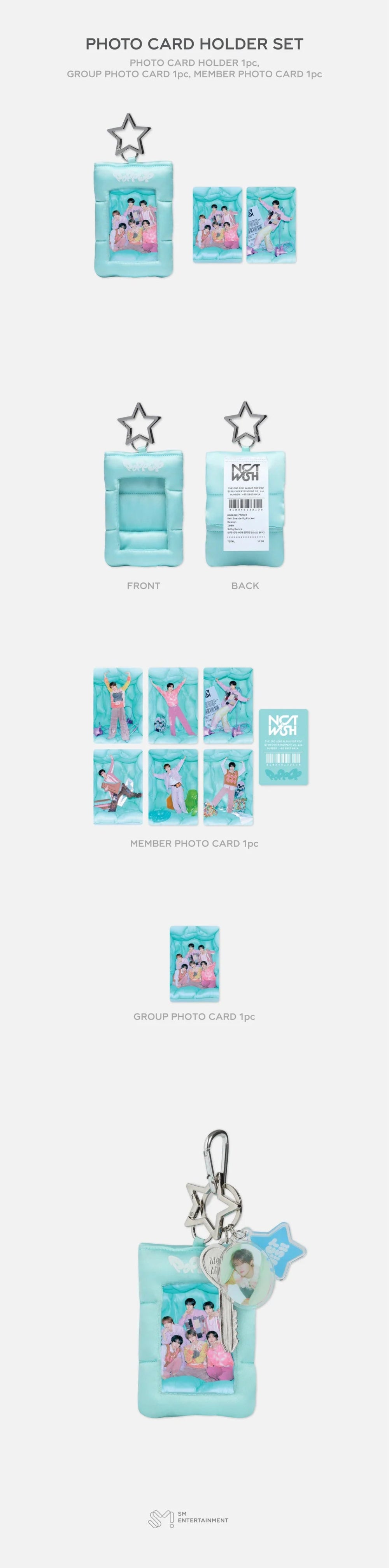 NCT WISH - Photocard Holder Set [poppop Official MD] - K PLACE