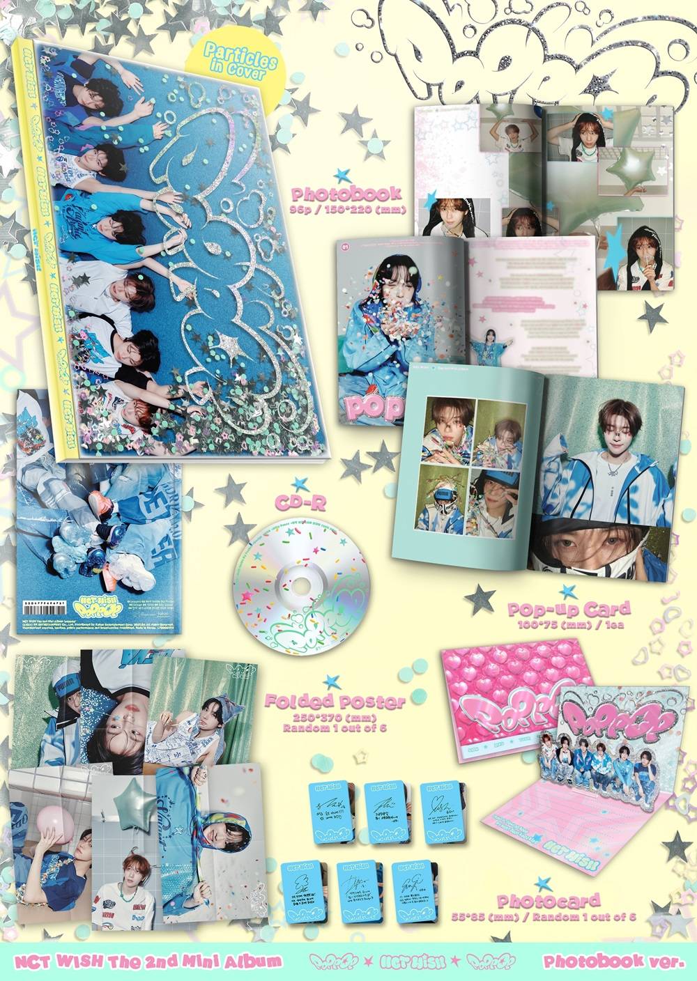 NCT WISH - poppop [2nd Mini Album - Photobook Ver.] - K PLACE