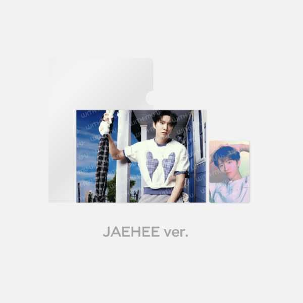 NCT WISH Postcard and Hologram Photocard Set FIND YOUR COLOR POP UP Official MD - JAEHEE Version